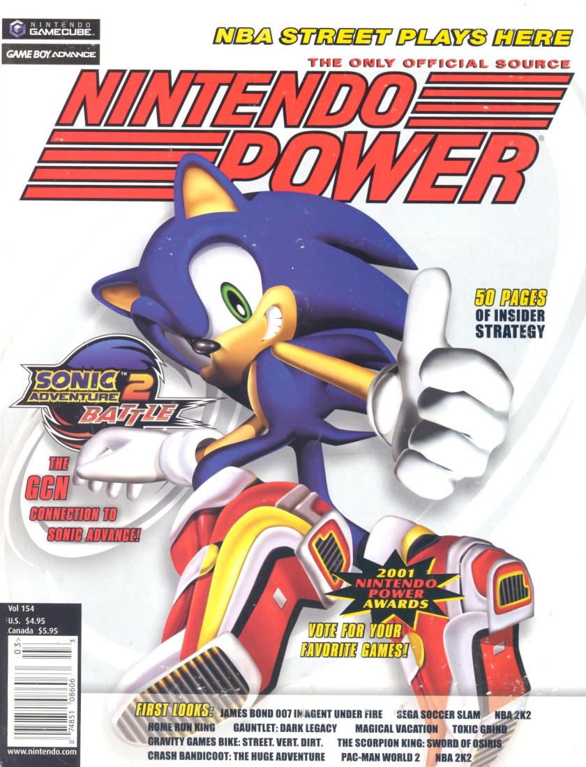 Nintendo Power Sonic