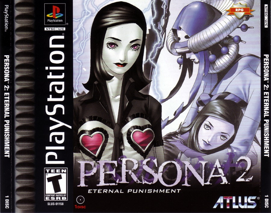 Persona 2 Eternal Punishment (SLUS-01158) (Front)